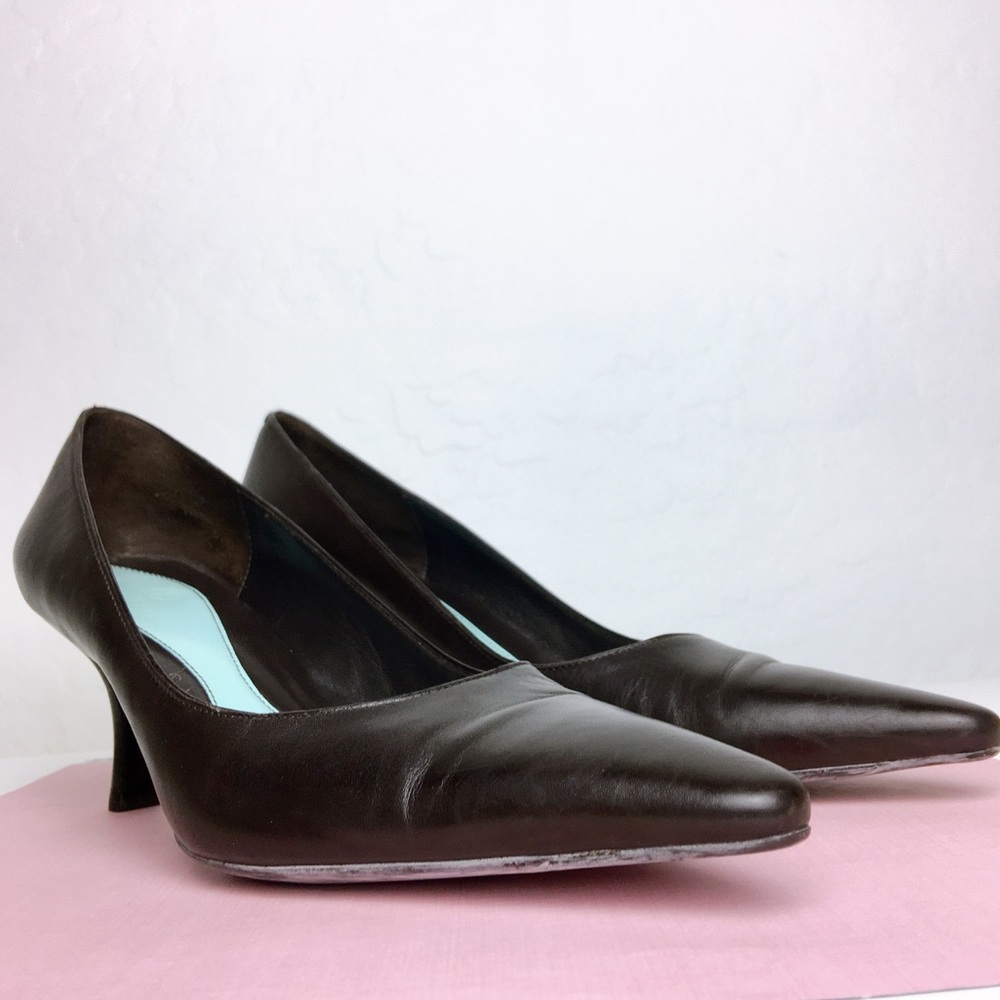 Cole Haan Black Pointed Toe Heels